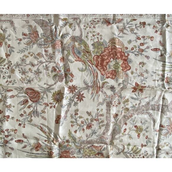 Brunschwig & Fils Verlaine Print Autumn Linen Blend 48"x88"Large Sample orig 192 - Picture 3 of 6
